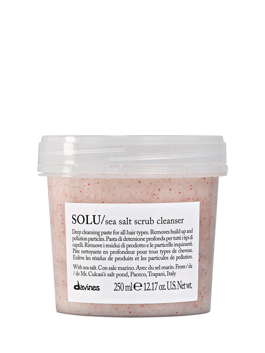 Davines SOLU Sea Salt Scrub Cleanser